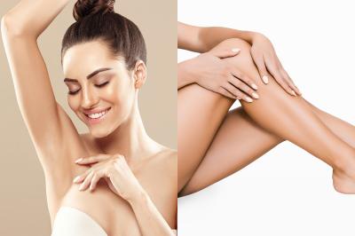 Epilation Achseln & halbe Beine (40 Min.)